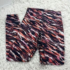 Lululemon Lunar New Year Align High-Rise Pant 25" Tiger Tide Smoky Red Multi